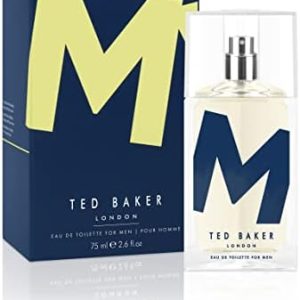 Ted Baker M EDT, Unique Notes of Tonka Bean and Sensual Musk with a Rich Woody Base, Mark of Distinction, Man Eau de Toilette, 75ml