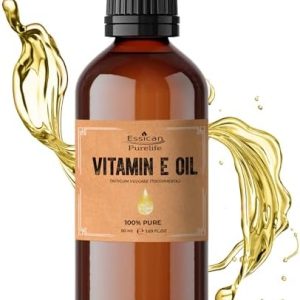 Vitamin E Oil - Pure Vitamin E Oil for Face, 100% Pure Natural Vitamin E Oil for Scars, Vitamin E Oil For Skin, Pure Vitamin E Oil for Hair & Scalp, Vitamin E Oil for Nails, Vit E Pure Oil - 50ml